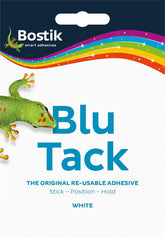Bostik Blu Tack Mastic Adhesive Non-toxic White (Pack 12) - 30803836